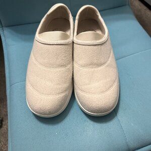 Vessi Shoes Womens 10 Sunday Slippers Walnut Beige Slip On Casual Walking